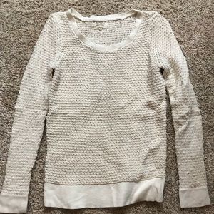 Cream loose knit sweater!